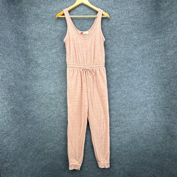 Free People Beach Bicoastal Jumpsuit Cardigan Set Extra Small Papaya Sun Boho - Picture 3 of 16